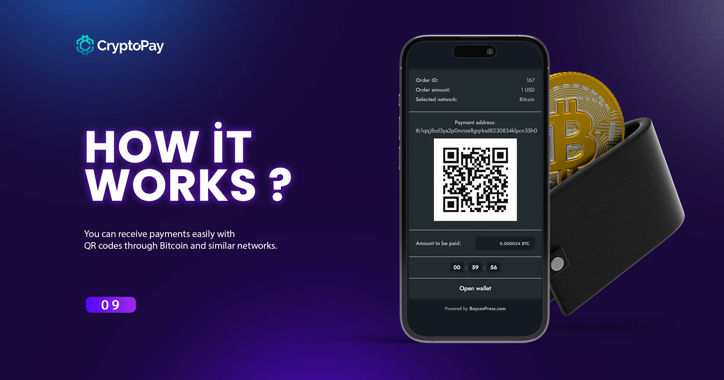 9 - QR Code cryptocurrency payment systems
