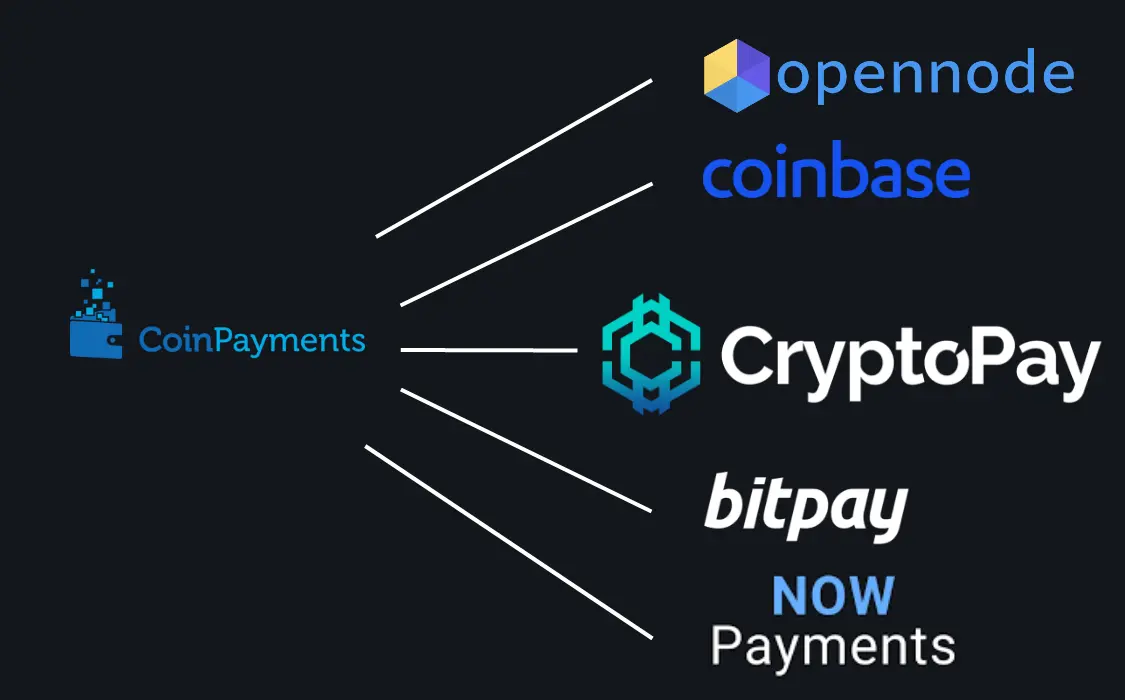 CoinPayments alternatives cryptocurrency payments